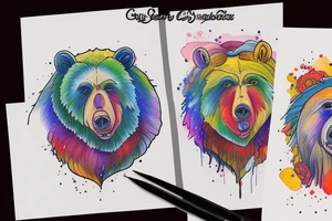 Gay Bear tattoo idea