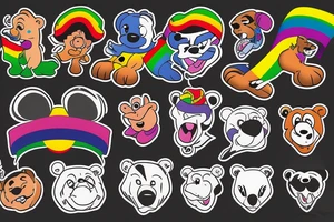 Gay Pride, bear tattoo idea