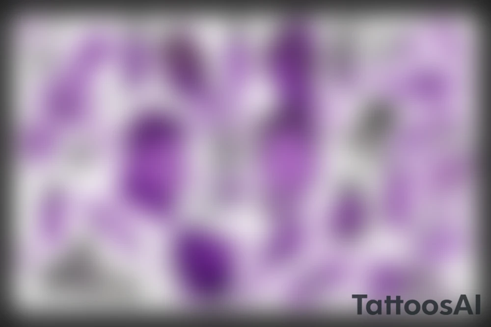 WRLD on drugs juice WRLD 999 Lean purple tattoo idea