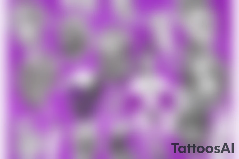 WRLD on drugs juice WRLD 999 Lean purple tattoo idea