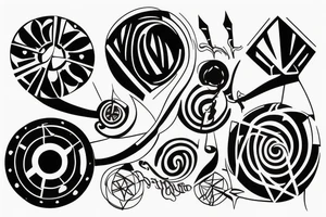 The spinning top from the christopher nolan movie, “inception” tattoo idea