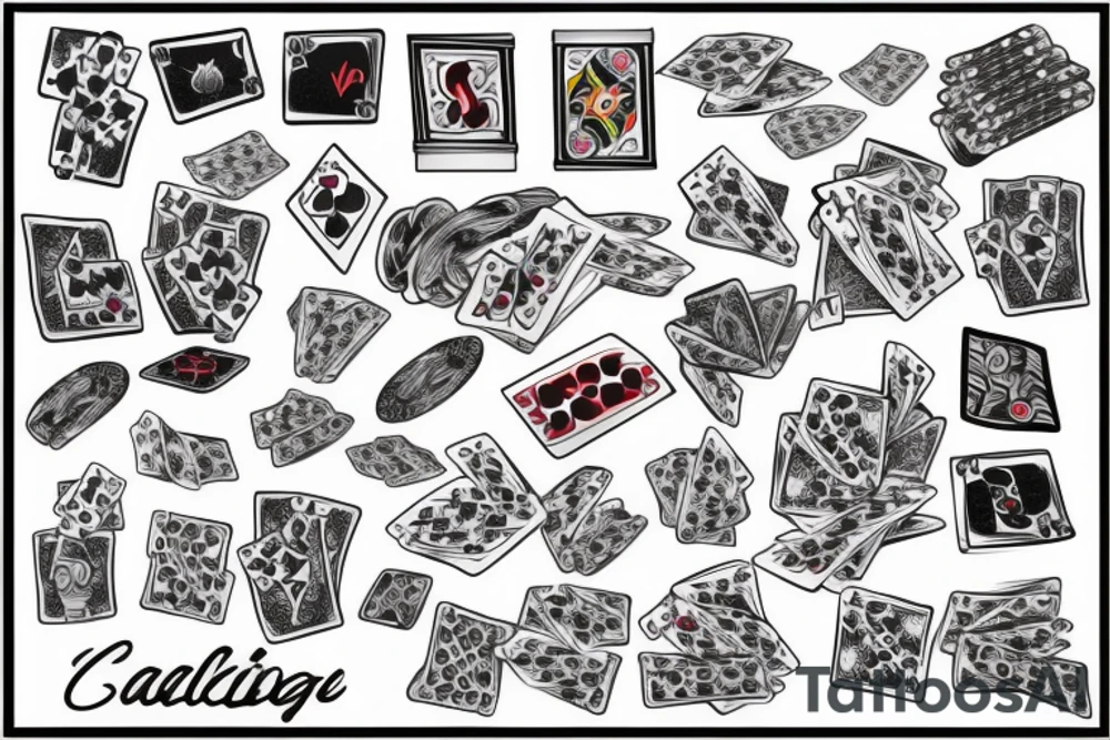 gambling tattoo idea
