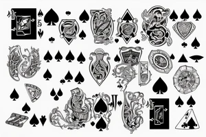 gambling tattoo idea