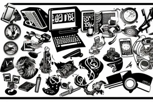 computer programming tattoo idea