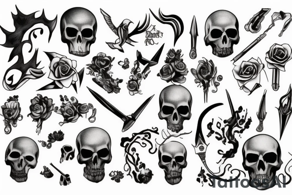 death tattoo idea