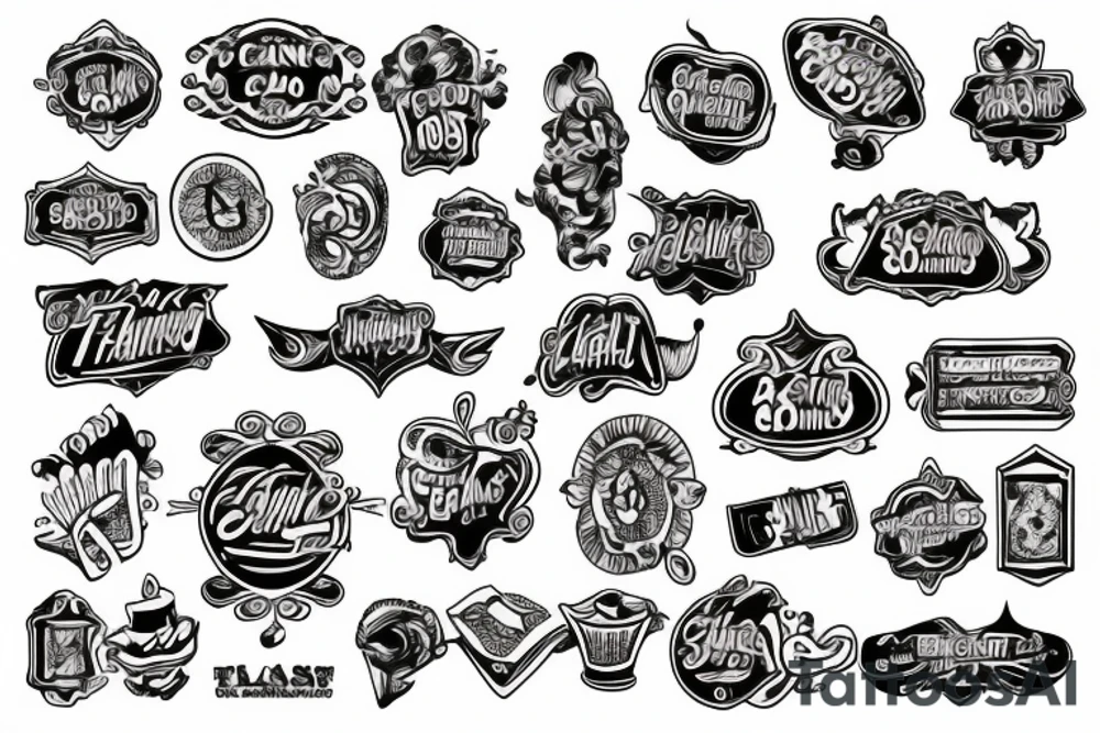 casino gambling tattoo idea