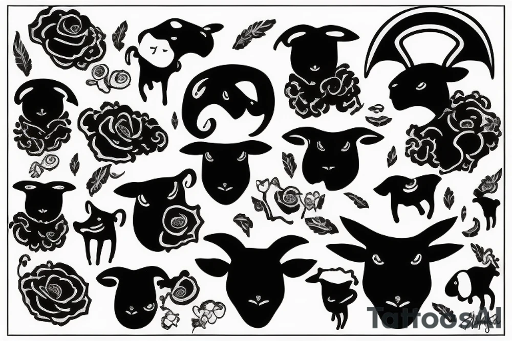 black sheep tattoo idea