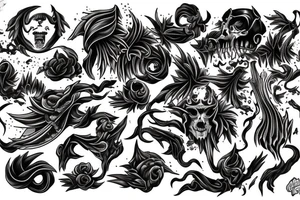 Tornado of souls tattoo idea