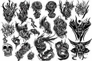 Tornado of souls tattoo idea