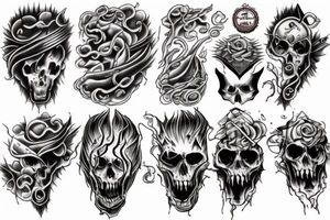 tornado of souls tattoo idea