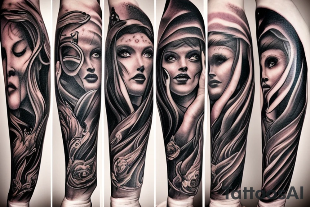 tornado of souls tattoo idea