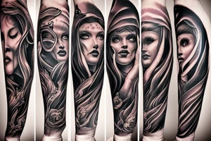 tornado of souls tattoo idea
