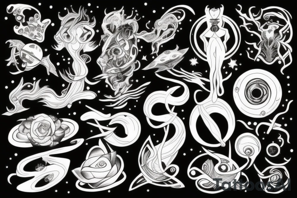 Universe tattoo idea