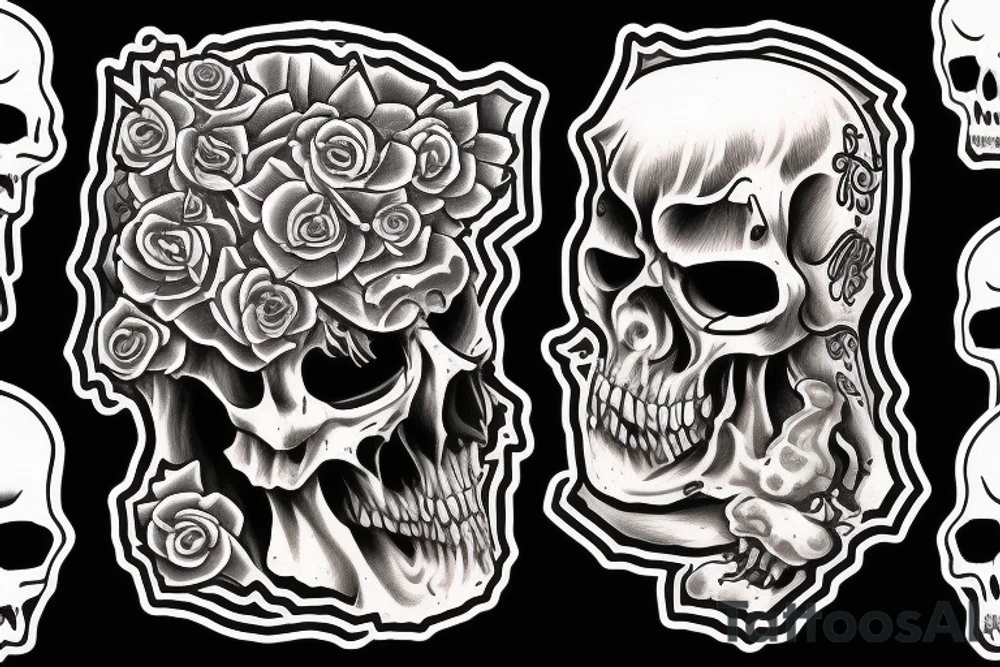 vic rattlehead tattoo idea