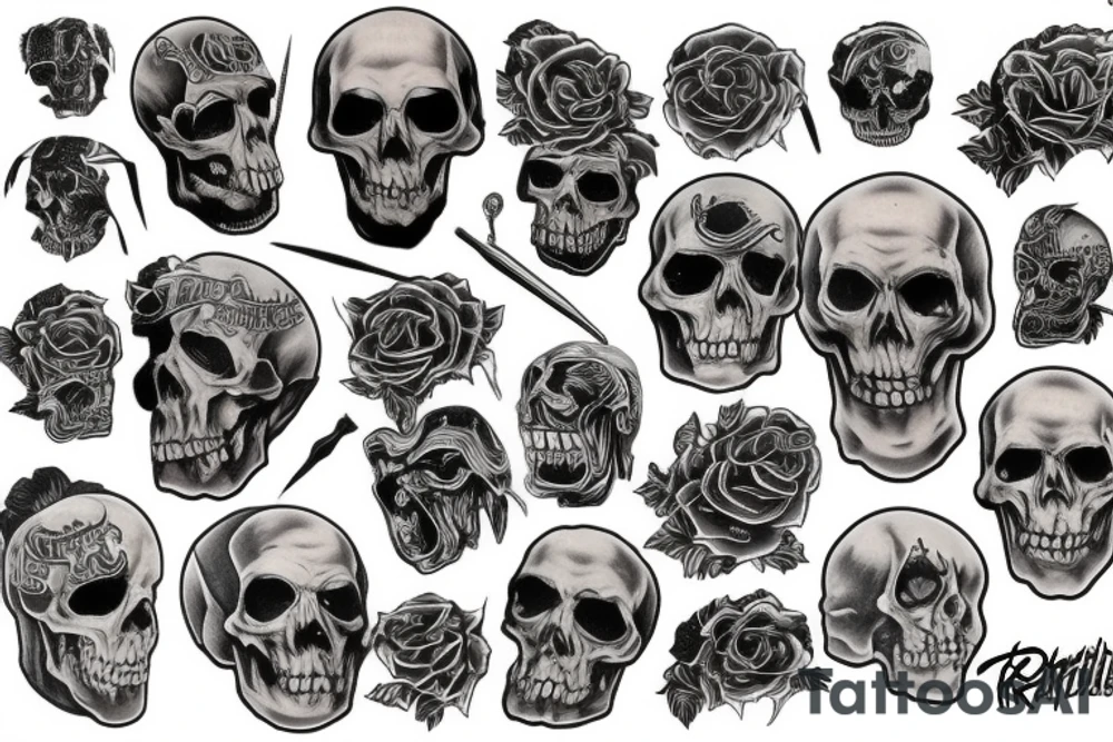 vic rattlehead tattoo idea
