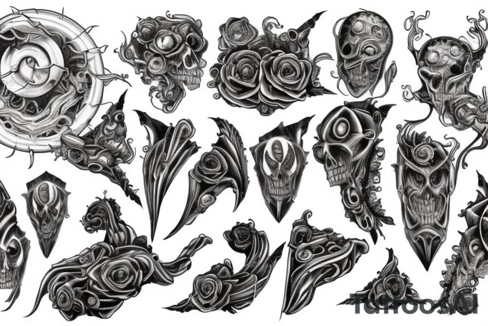 Tornado tattoo idea