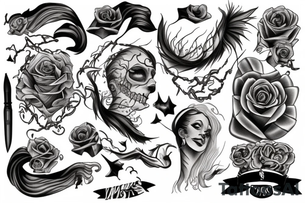 Tornado tattoo idea