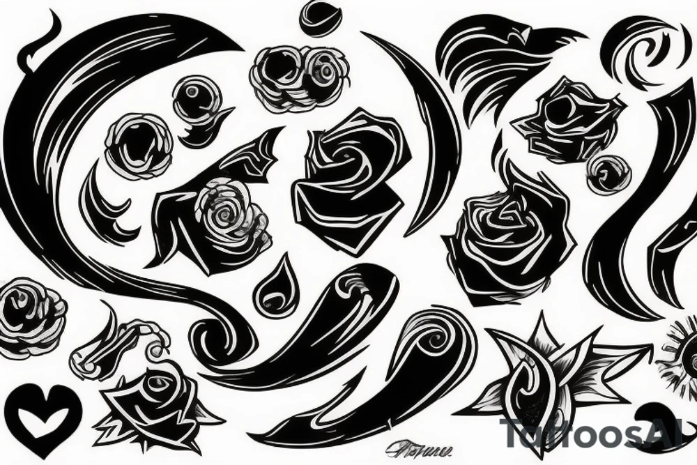 Tornado tattoo idea