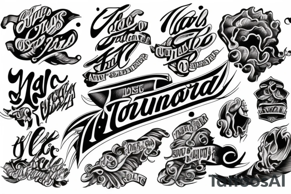 Tornado tattoo idea