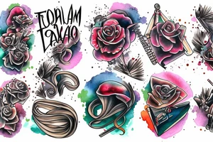 Tornado tattoo idea