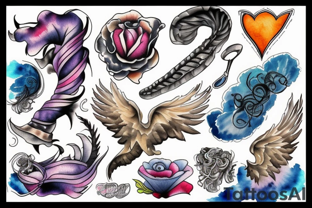 Tornado tattoo idea