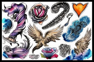 Tornado tattoo idea