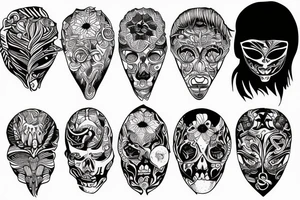 aniquilation of humans tattoo idea
