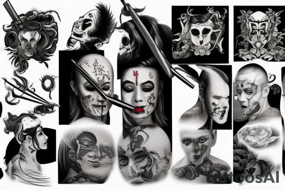 katana tattoo idea