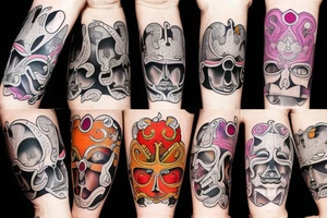 English band "King Crimson"-related tattoo idea