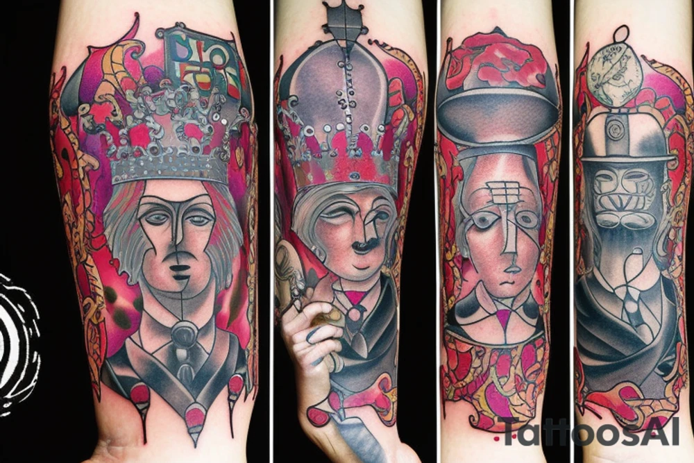 English band "King Crimson"-related tattoo idea