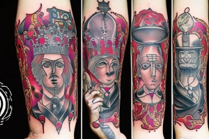 English band "King Crimson"-related tattoo idea
