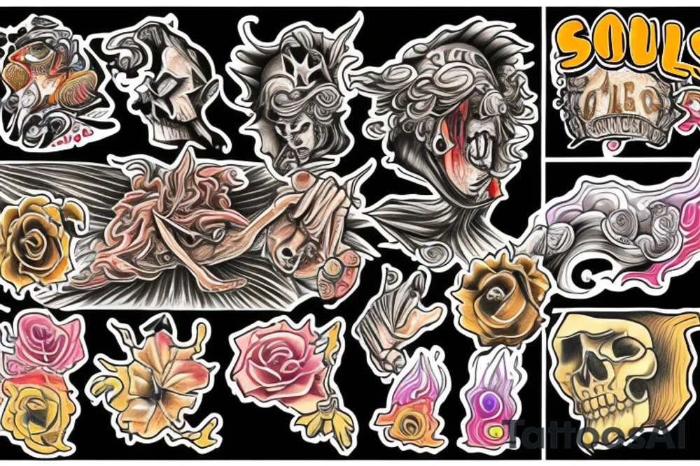 souls been atracted to a tornado tattoo idea