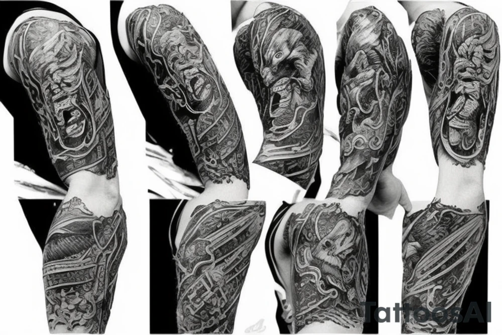 Russian bogatyr tattoo idea