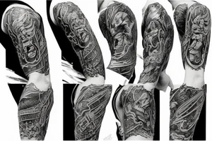 Russian bogatyr tattoo idea