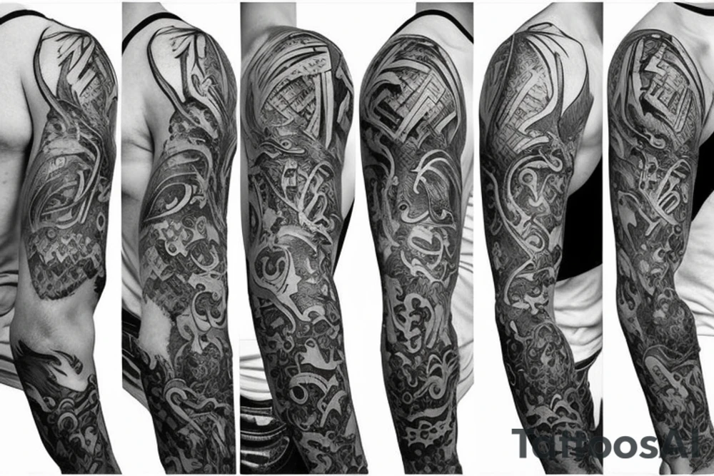 Russian bogatyr tattoo idea