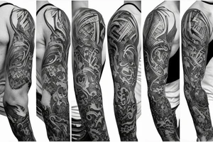 Russian bogatyr tattoo idea