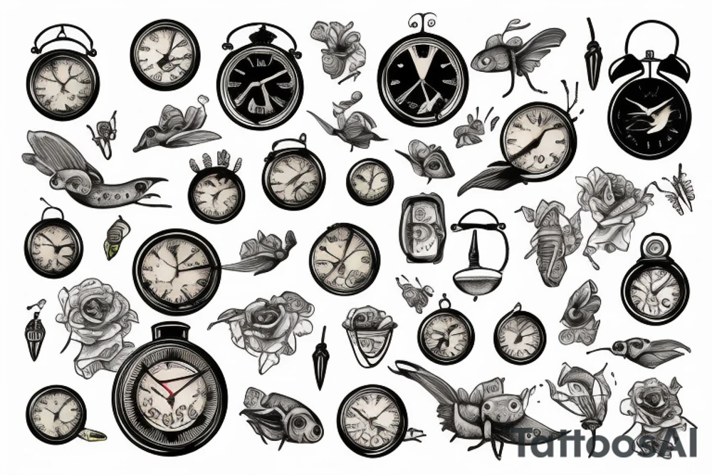 clocks firefly tattoo idea