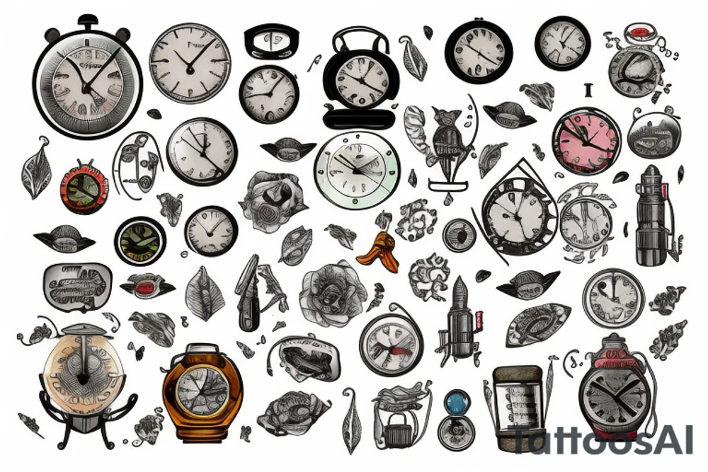 clocks firefly tattoo idea