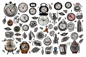 clocks firefly tattoo idea