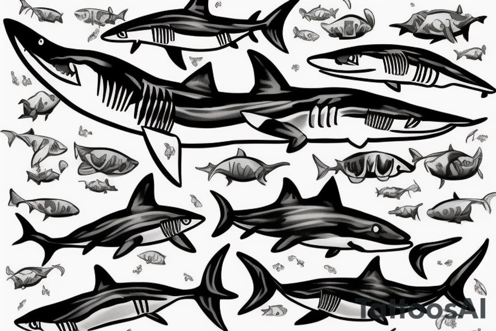 shark tattoo idea