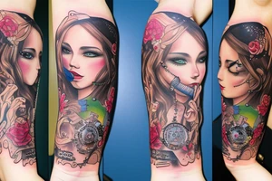 clockwork fairy tattoo idea