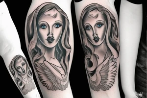 angel dachshund angel tattoo idea
