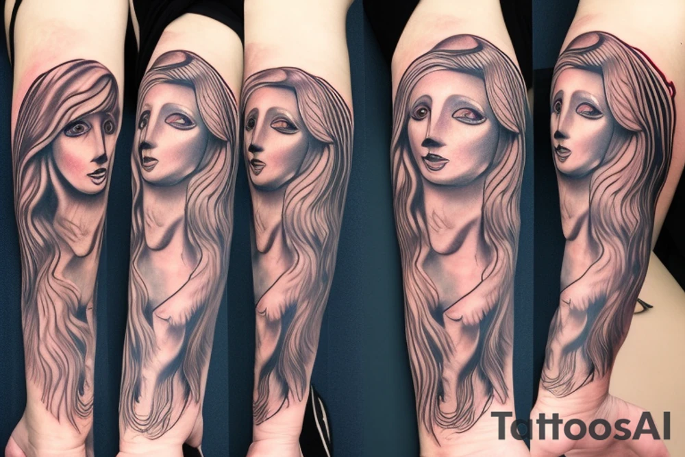 long haired dachshund angel tattoo idea