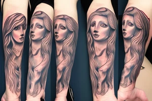 long haired dachshund angel tattoo idea