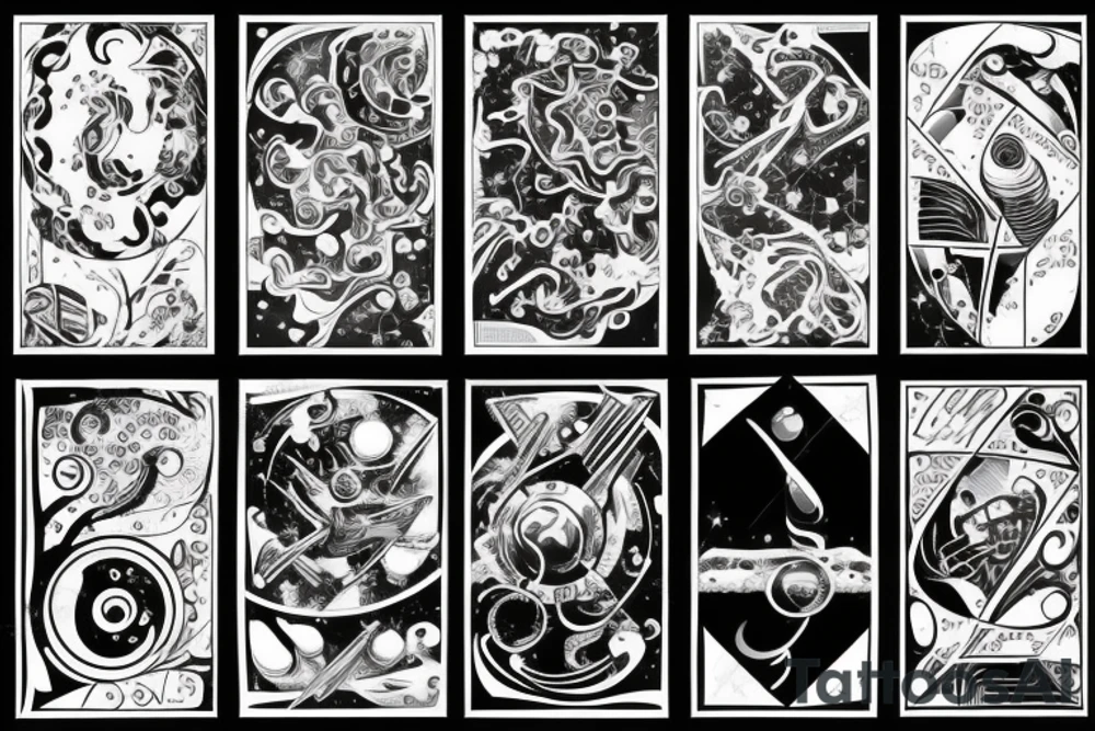 science fiction tattoo idea