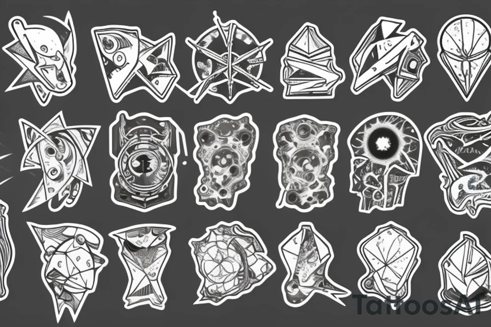science fiction tattoo idea