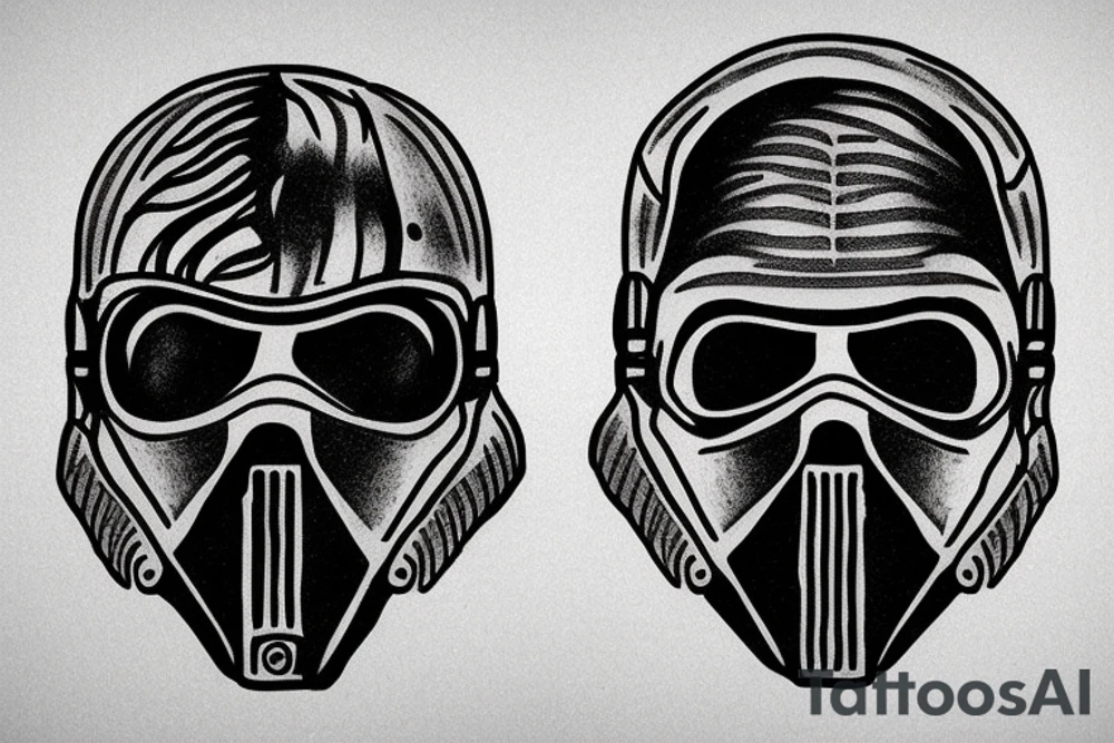han solo head tattoo idea