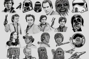 han solo tattoo idea