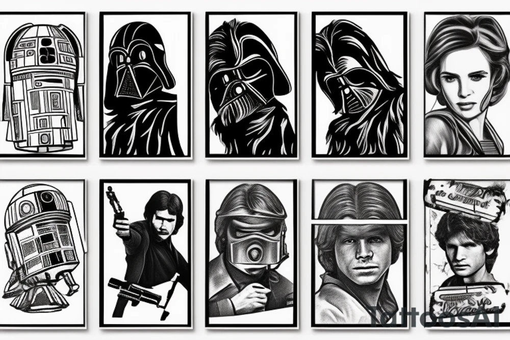 han solo tattoo idea