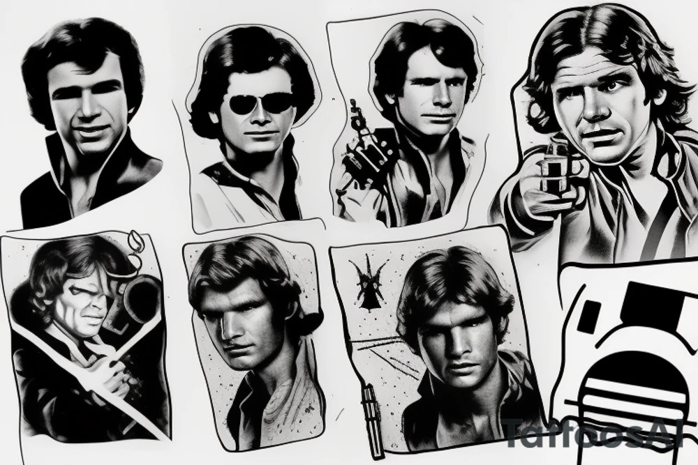 han solo tattoo idea